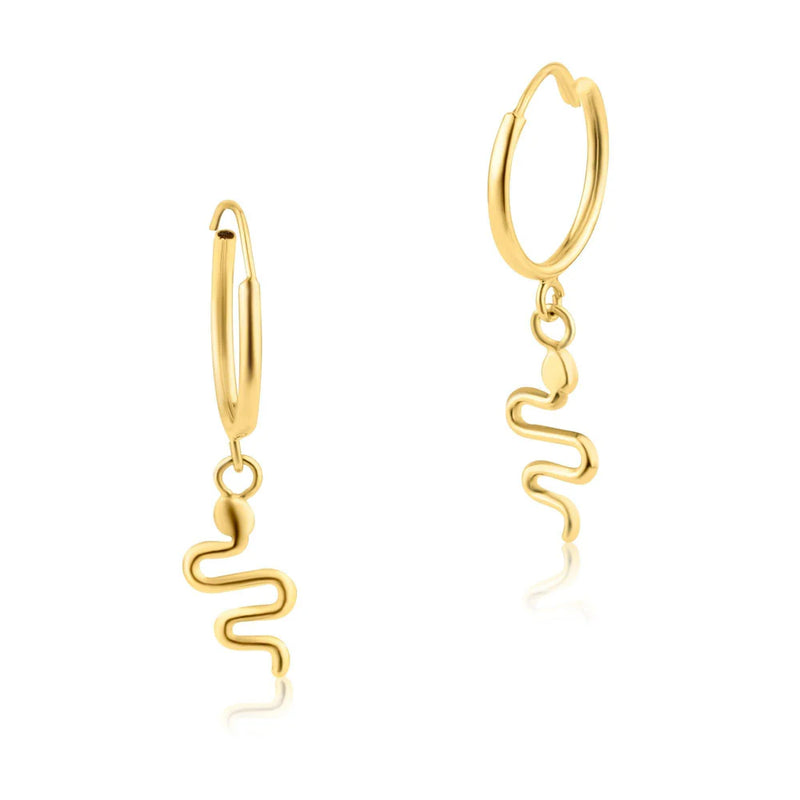 Cobra Camino Huggie Earrings