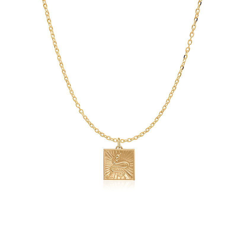 Serpent’s Realm Medallion Necklace