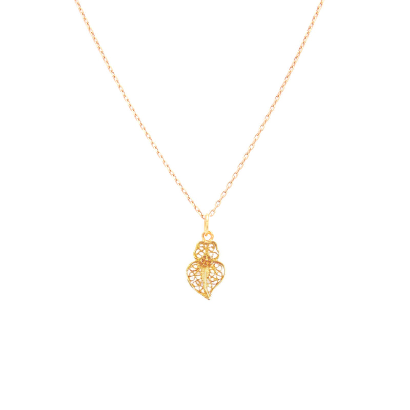 Heart of Viana Necklace 9K Gold