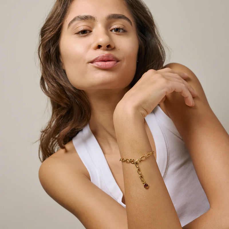 Funky Smiley Charm