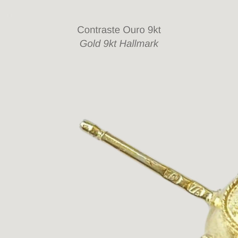 Heart of Viana Earrings 9K Gold