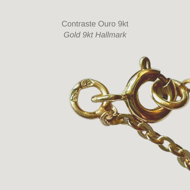 Queen Regal Necklace 9K Gold