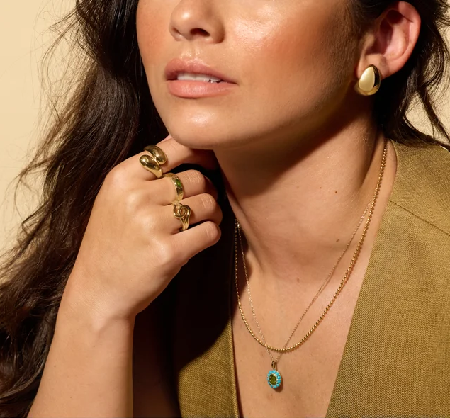 Sonora Mexican Fire Opal & Citrine Necklace