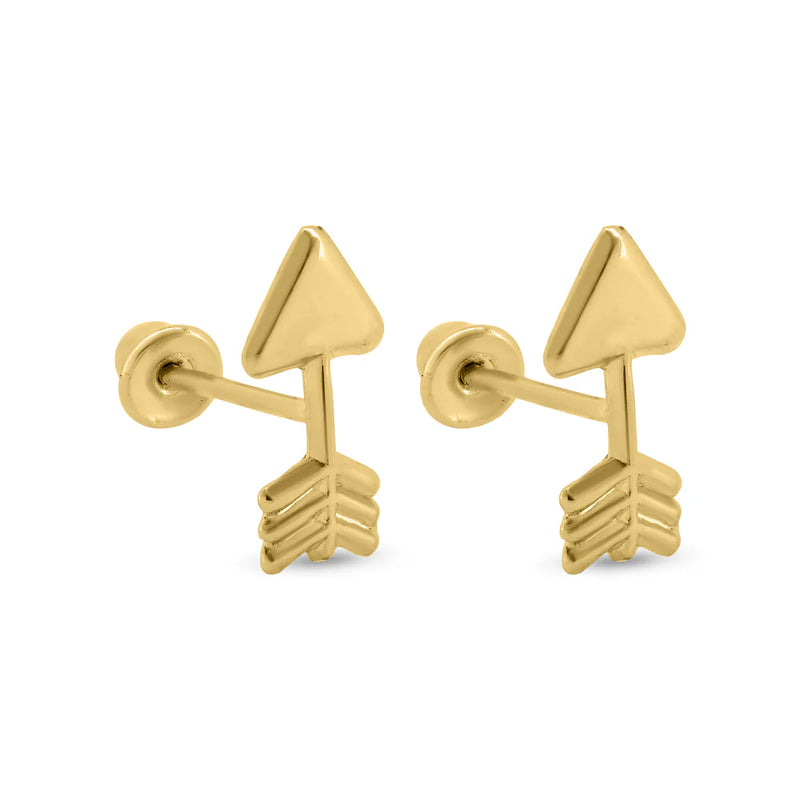 Flecha Arrow Stud Earrings