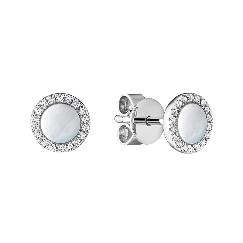 Perle De Mer Diamond Earrings