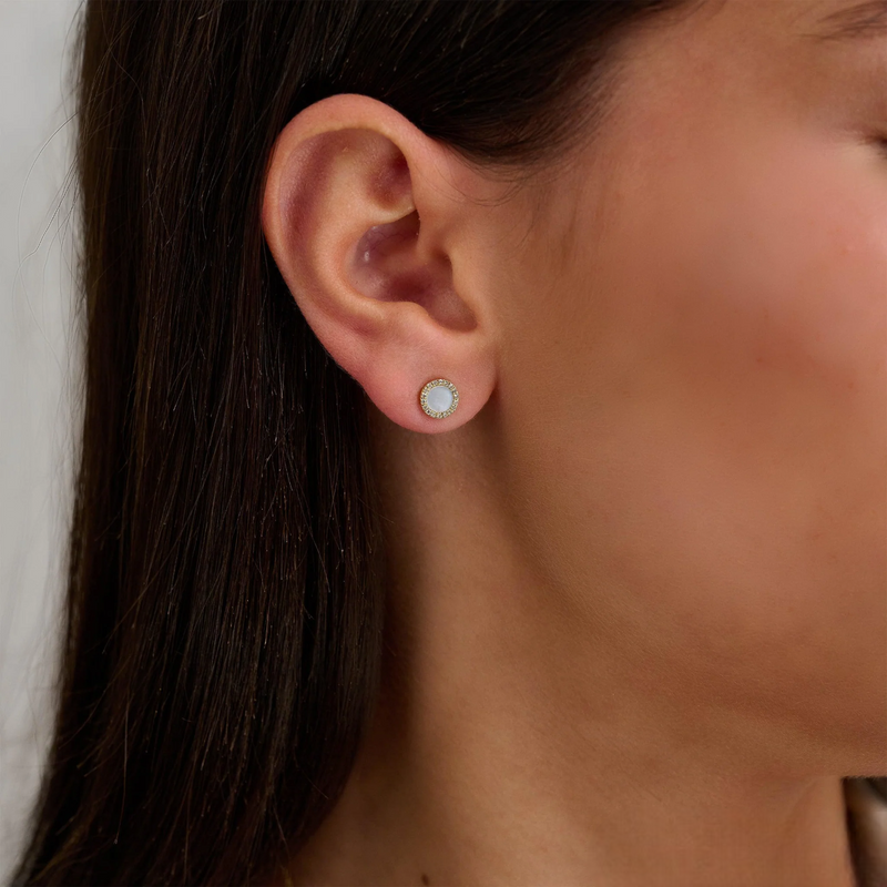 Perle De Mer Diamond Earrings