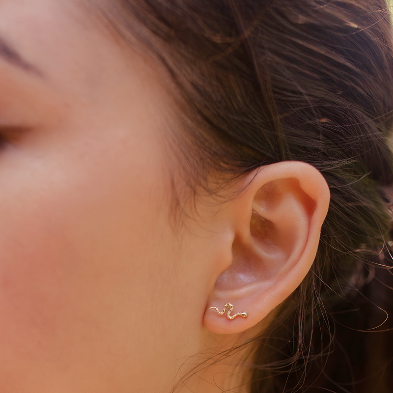 Taebaek Korean Viper Earrings