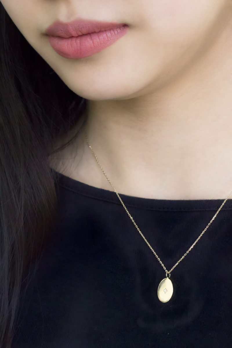 Inyeon Star Diamond Necklace