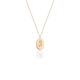 Salang Rose Engraved Necklace