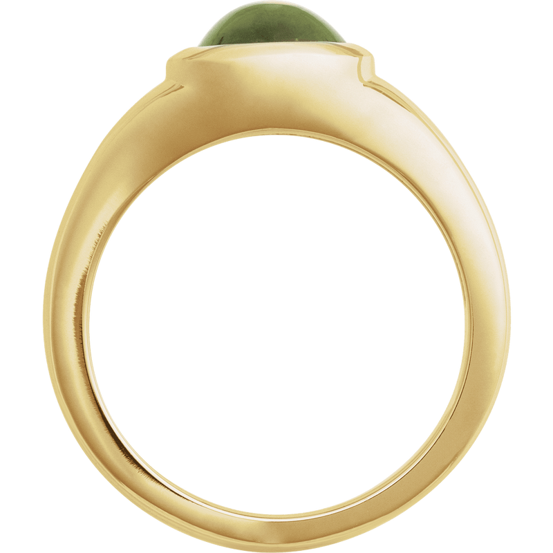 Riley Natural Peridot Ring