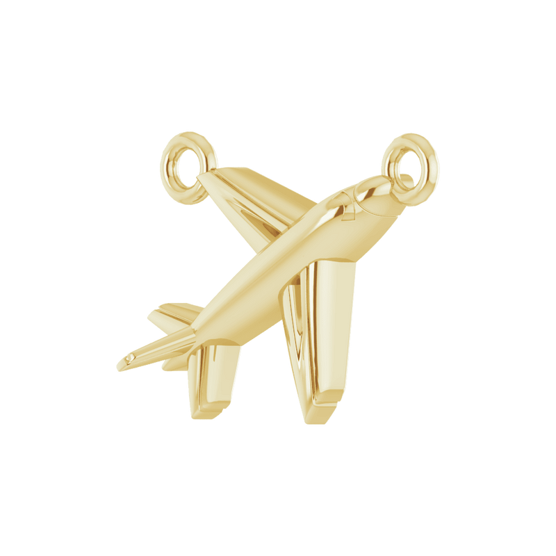 Skyward Airplane Charm Pendant