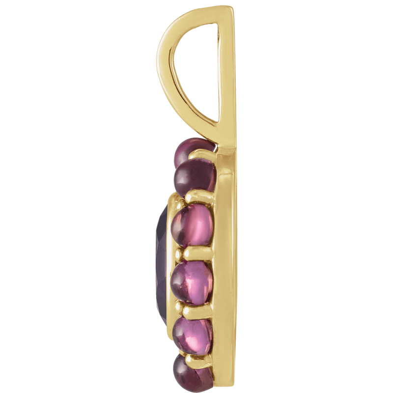 Sonora Amethyst & Rhodolite Garnet Necklace