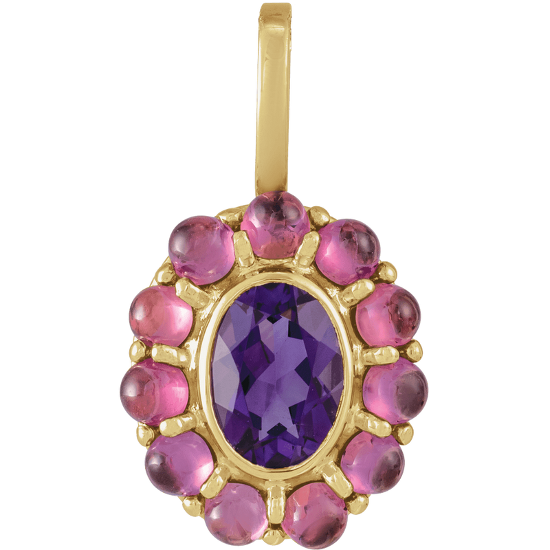 Sonora Amethyst & Rhodolite Garnet Necklace