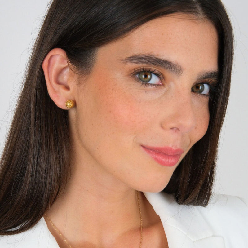 Viana’s Conta Earrings 9K Gold