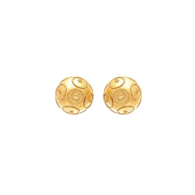 Viana’s Conta Earrings 9K Gold