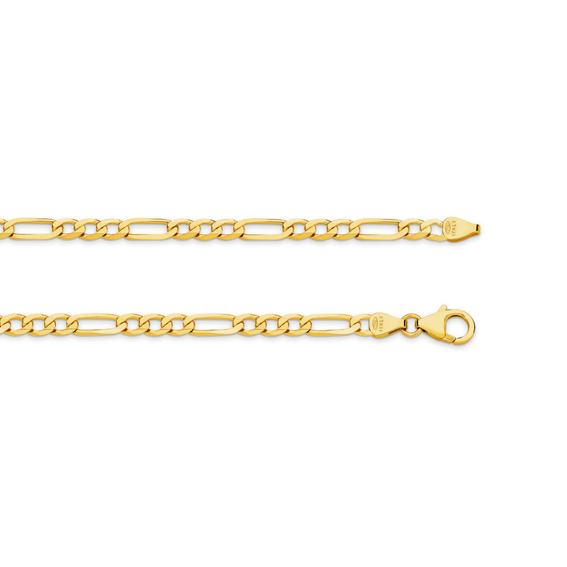 Venetian Figaro Chain - Diamond Cut (3.95mm)