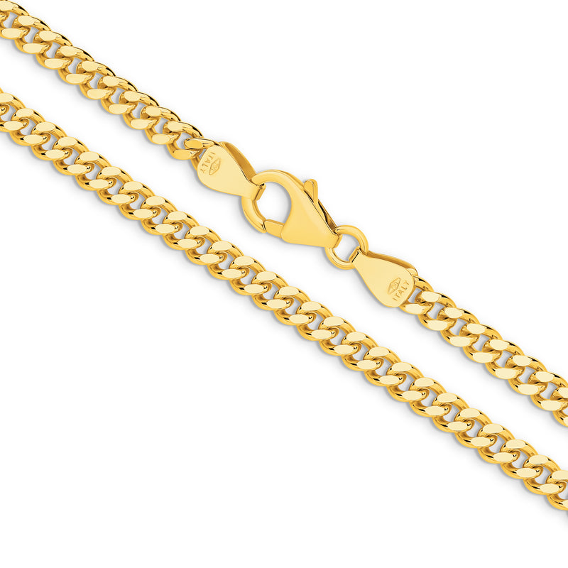 Bellagio Curb Chain - Diamond Cut (3.48mm)