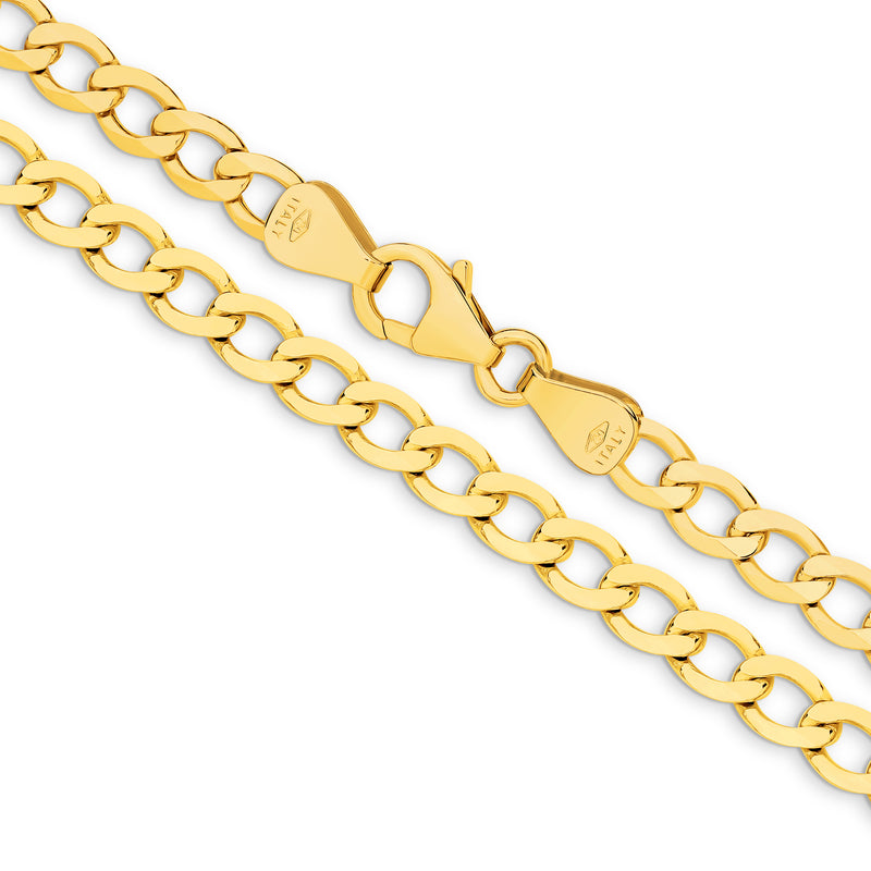 Byron Curb Chain - Flat (4.84mm)