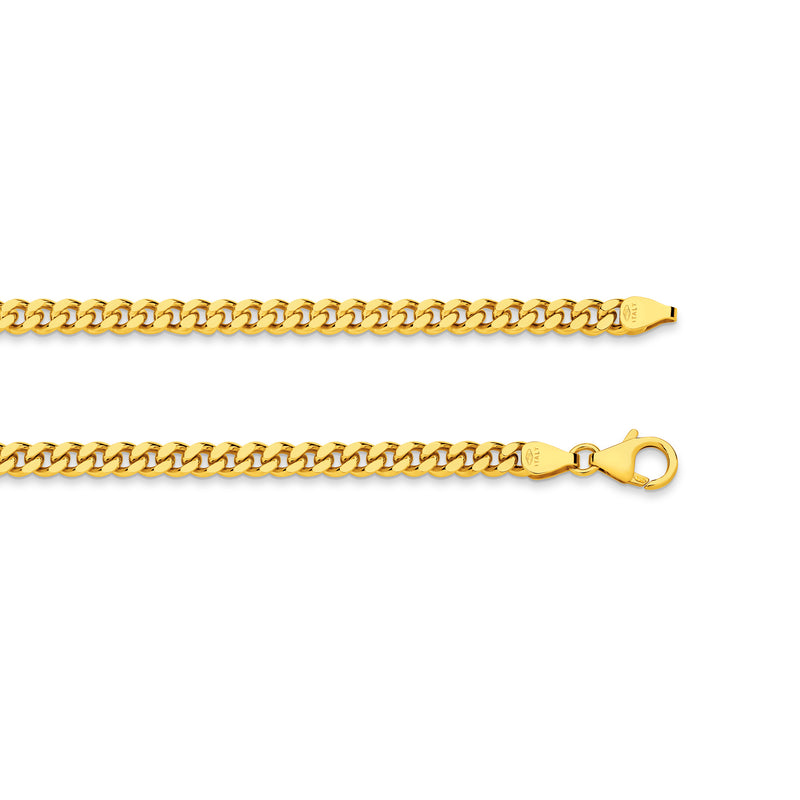 Bellagio Curb Chain - Diamond Cut (4.24mm)