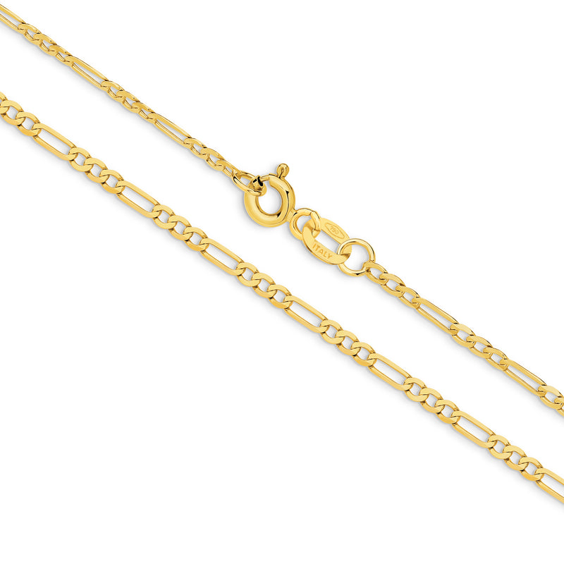 Venetian Figaro Chain - Diamond Cut (1.92mm)