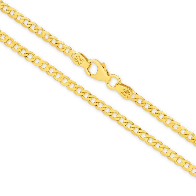 Byron Curb Chain - Flat (2.4mm)