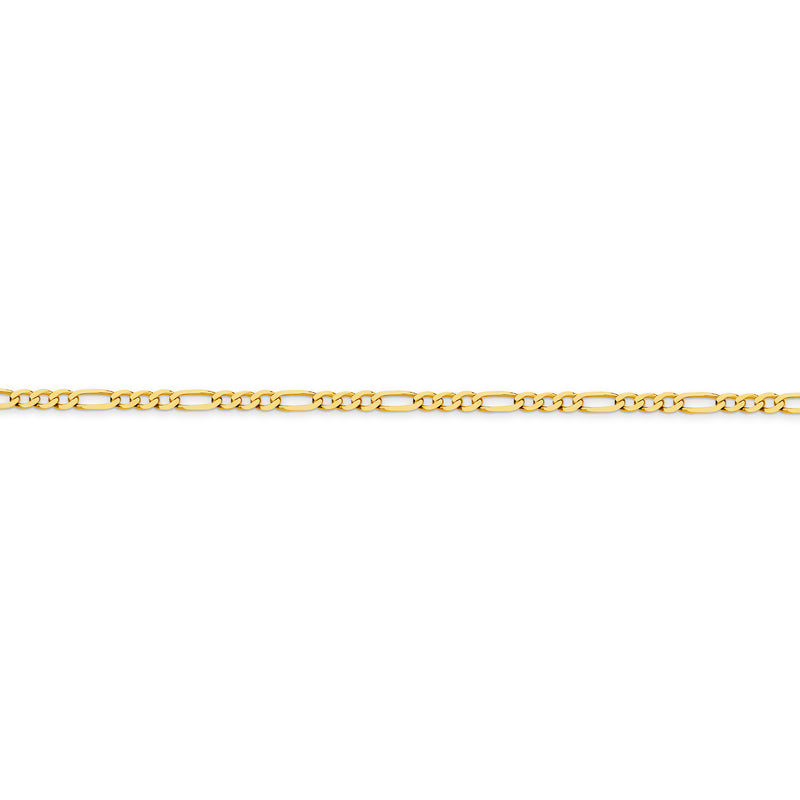 Venetian Figaro Chain - Diamond Cut (2.4mm)
