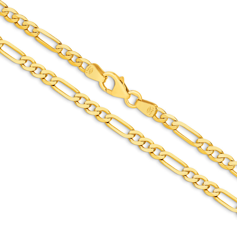 Venetian Figaro Chain - Diamond Cut (3.06mm)