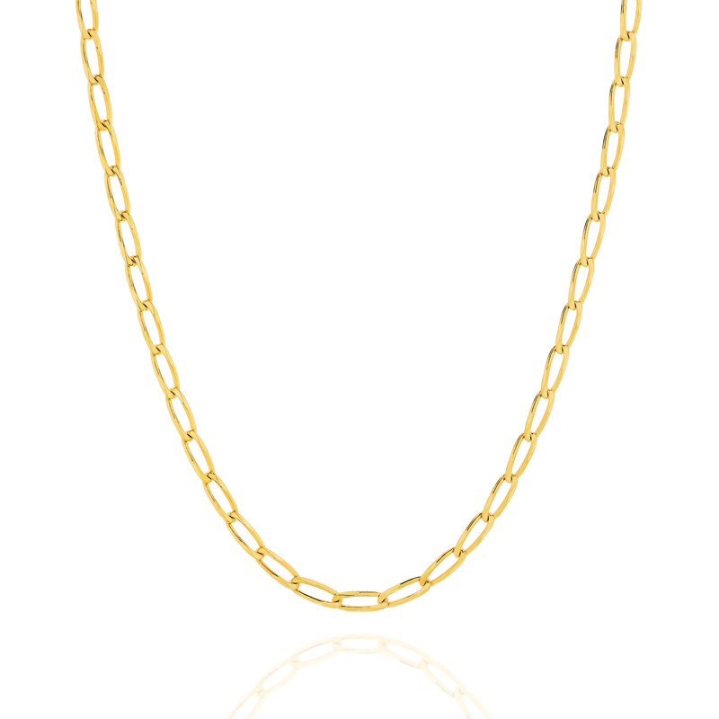 Harbour Curb Chain - Flat Long (3.56mm)