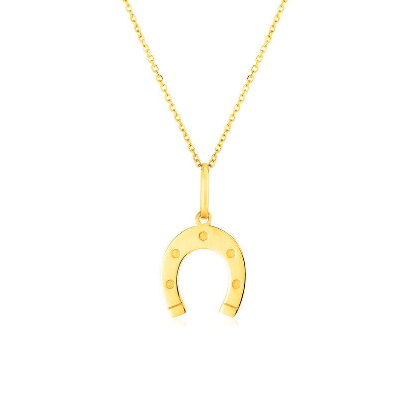 Kuda Lucky Horseshoe Necklace