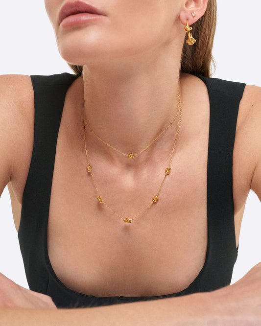 Averie Single Knot Necklace
