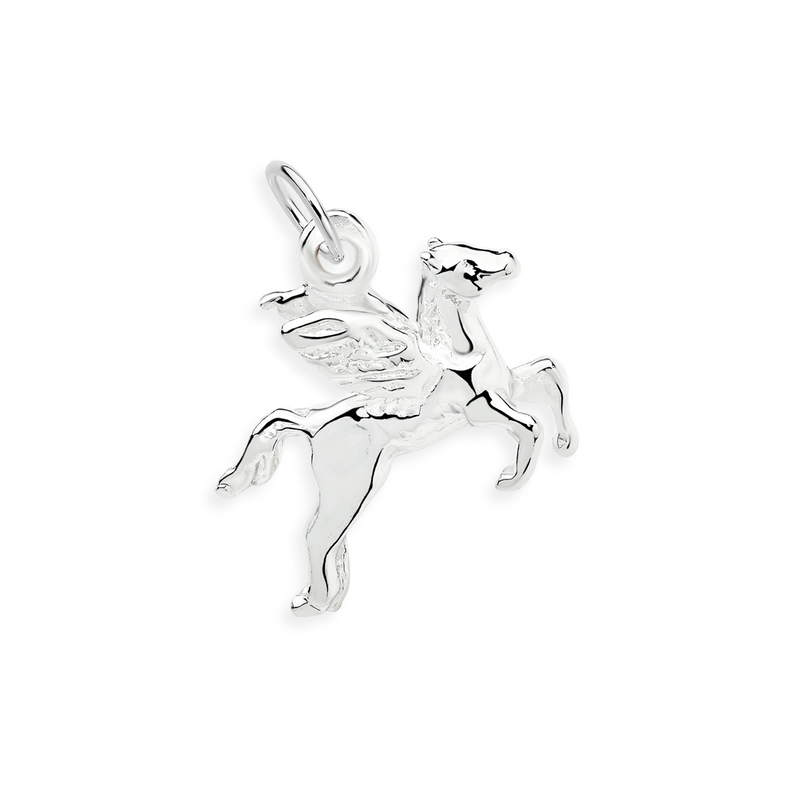 Pegasus Silver Pendant Charm
