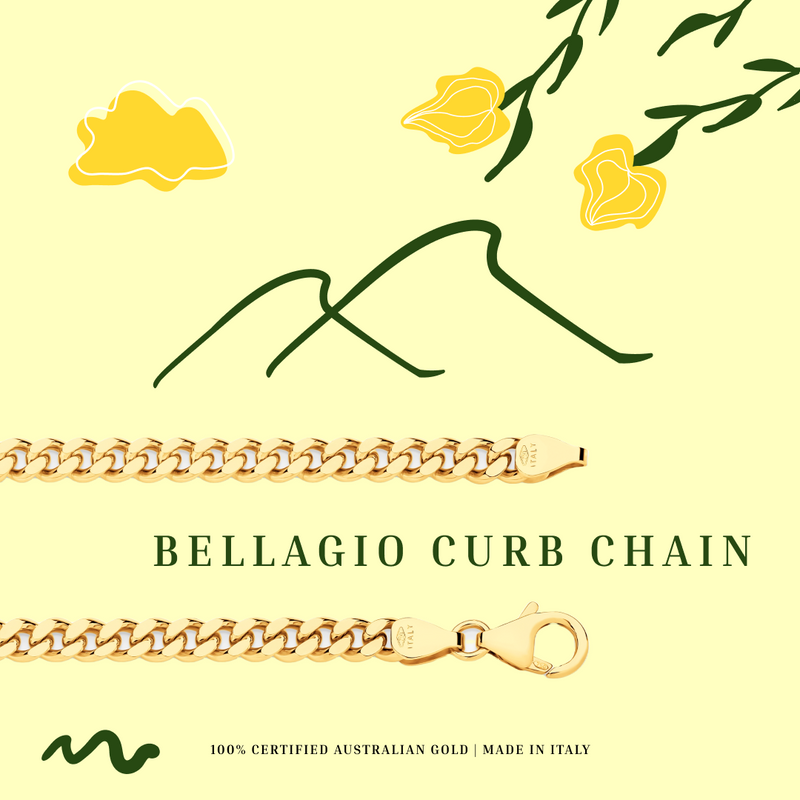 Bellagio Curb Chain - Diamond Cut (2.16mm)