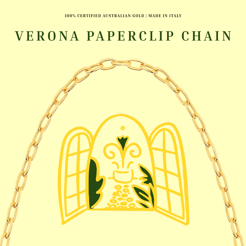 Verona Paperclip Chain (3.6mm)